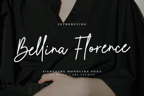 Bellina Florence: A Smooth Signature Monoline Font with Soul