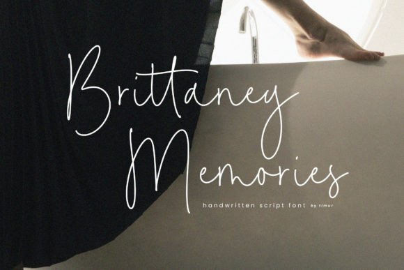 Brittaney Memories: A Handwritten Script Font for Lasting Impressions