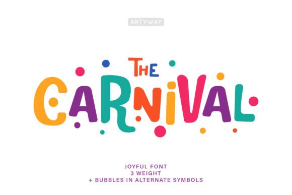 Carnival: The Playful Display Font for Celebrations