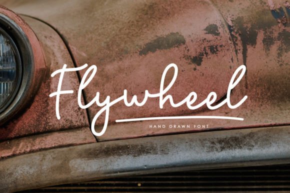 Exploring Flywheel: A Monoline Script for Dynamic Branding