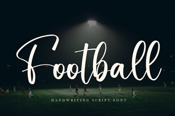 Football: The Handwritten Font That Feels Like a Friendly Wave