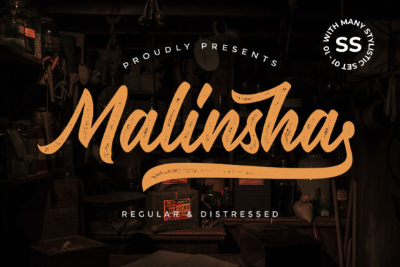 Malinsha: A Vintage Script with Modern Flair