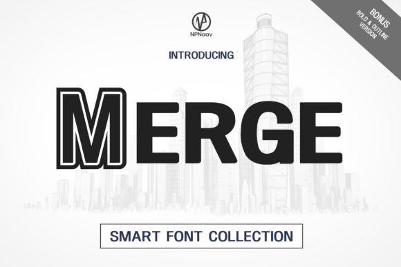 Merge: The Clean Sans Serif for Modern Brands