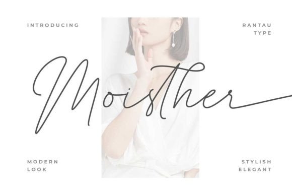 Moisther: The Elegant Typeface for Premium Branding