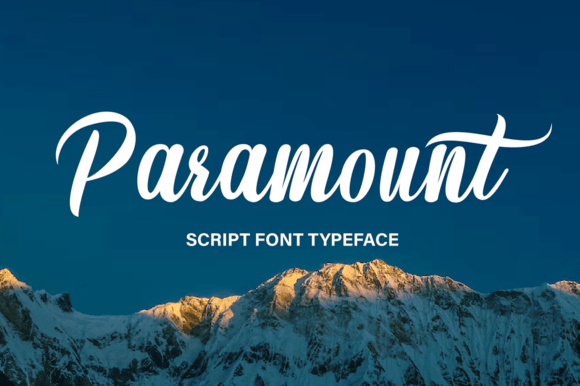 Paramount: The Vintage Script Font for Modern Branding