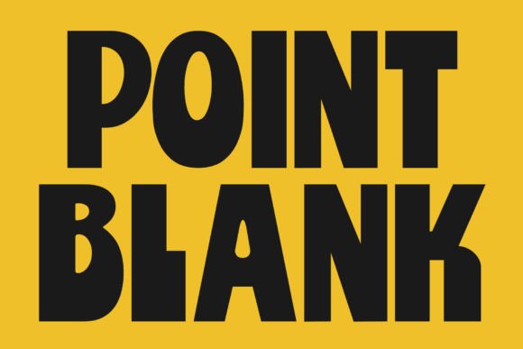 Point Blank: The Groovy Retro Font for Bold Designs