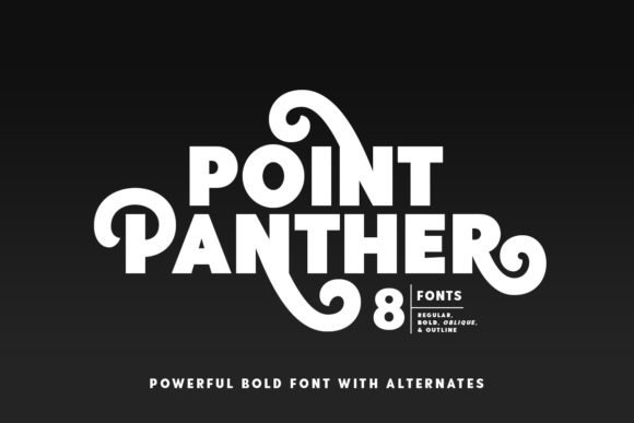 Point Panther: A Sans Serif with Serious Style Range