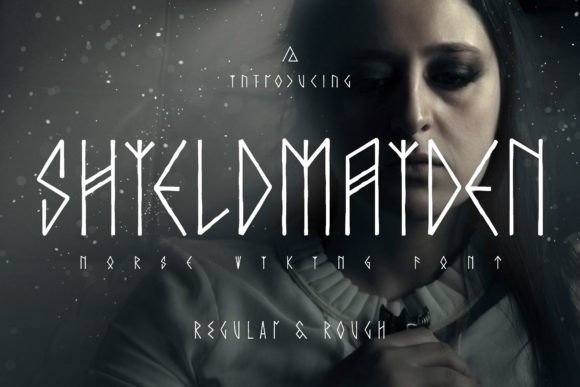 Shieldmaiden: Unleashing Norse Power in Your Typography