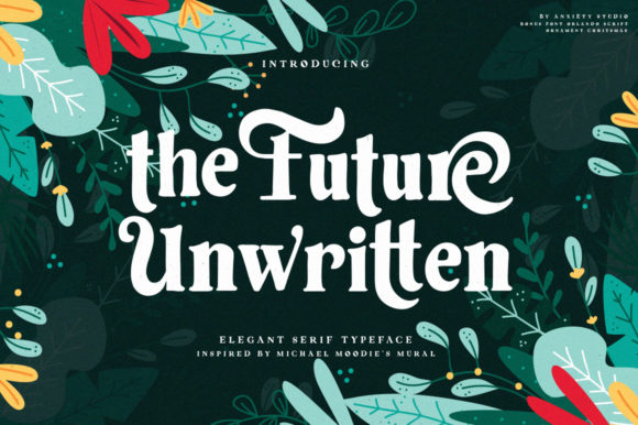 The Future Unwritten: A Serif for Bold and Elegant Design