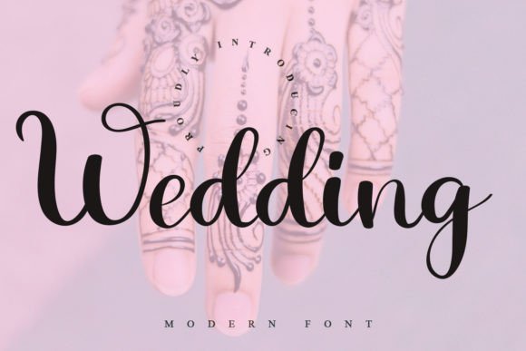 Wedding: A Handwritten Font for Timeless Design
