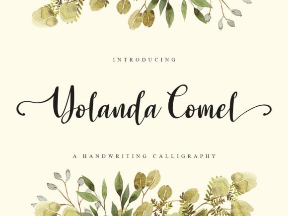 Yolanda Comel: A Guide to This Luxurious Calligraphic Script